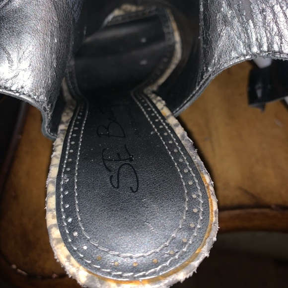 Size 7 black sling heels - Picture 2 of 5